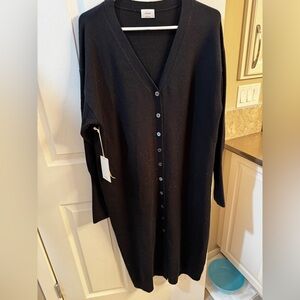 Wilfred Charcoal Knit Sweater Band New